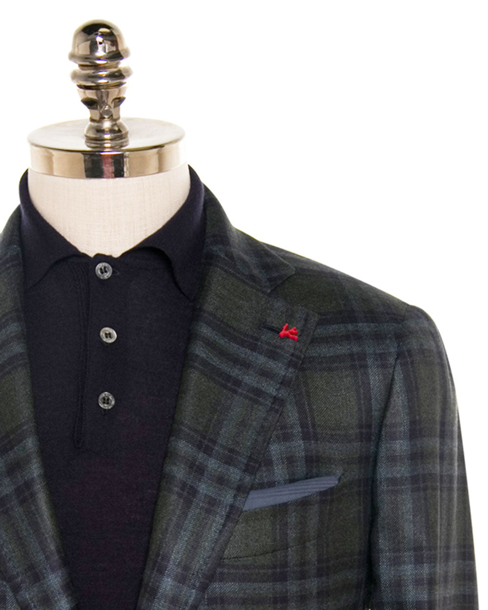 Green and Brown Plaid Sportcoat