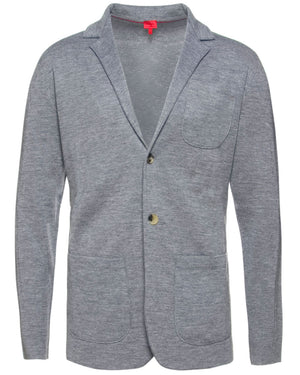 Grey Sweater Blazer