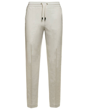 Iconico Drawcord Pant in Stone