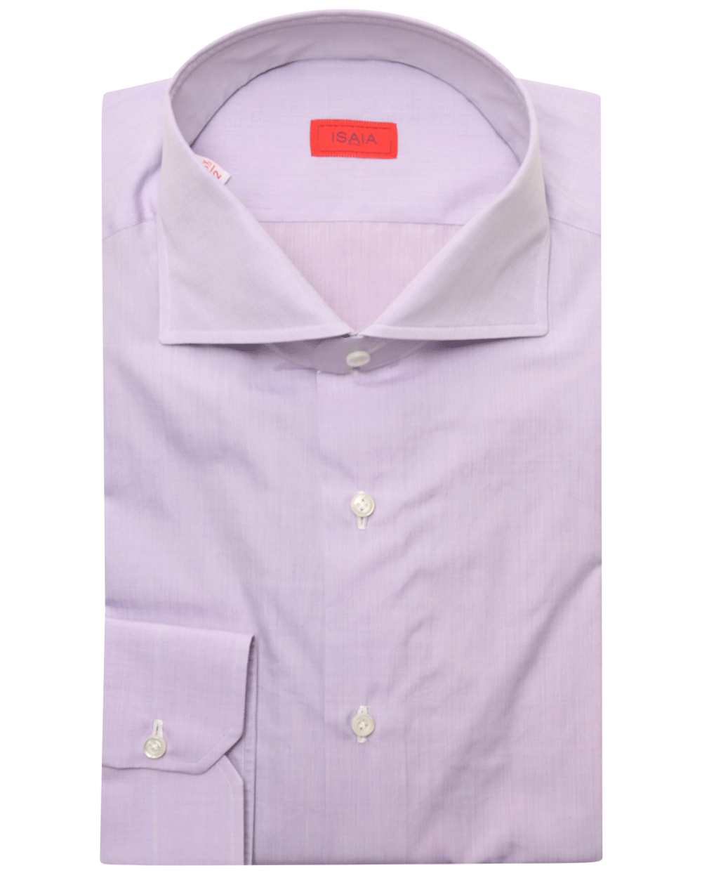 Lavender Solid Cotton Dress Shirt