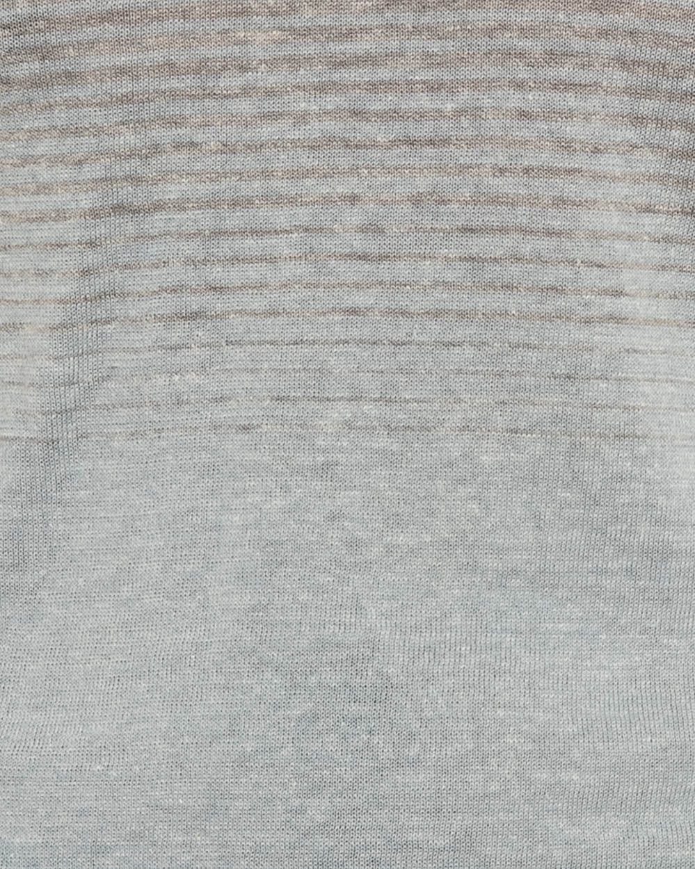 Light Grey and Blue Melange Degrade Knit Sweater