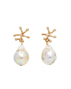 Stamen Baroque Pearl Earrings