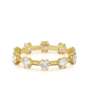 18k Yellow Gold Large Kismet Diamond Ring