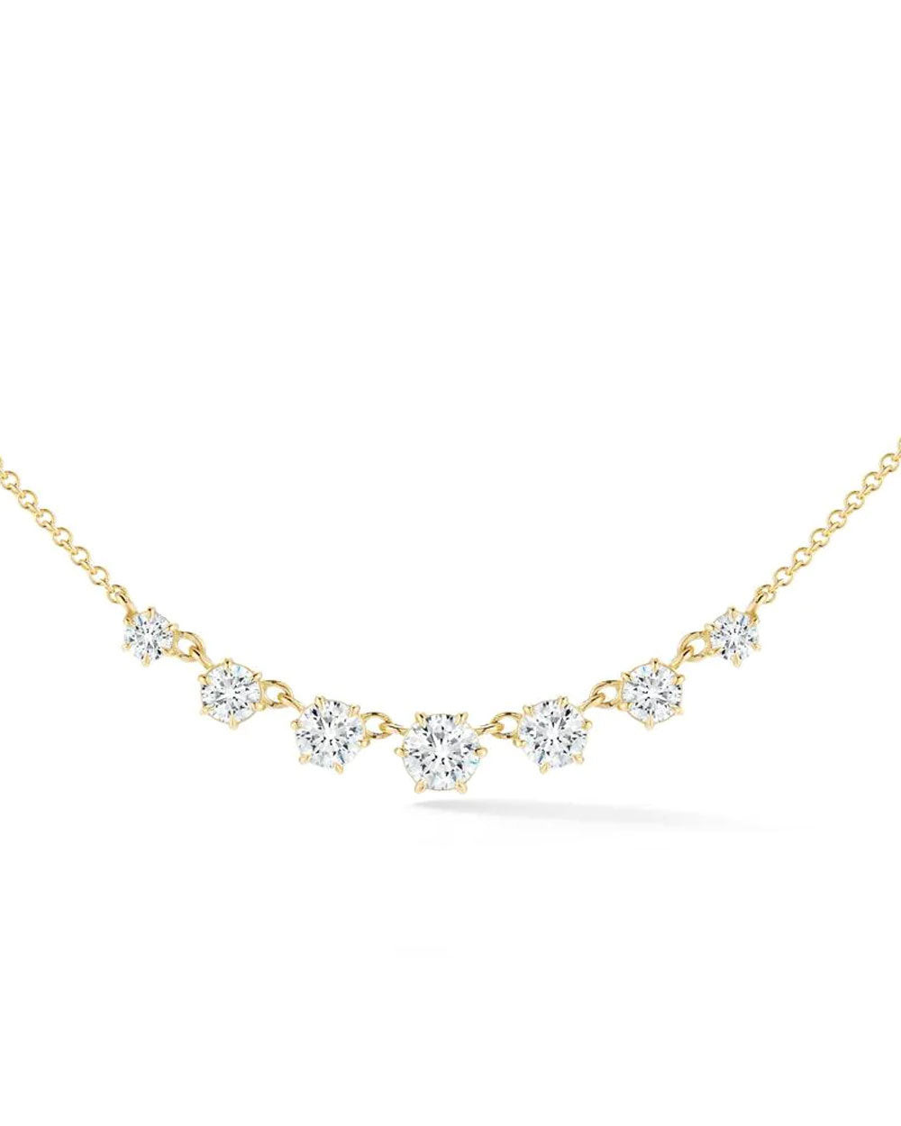 18k Yellow Gold Penelope Diamond Necklace