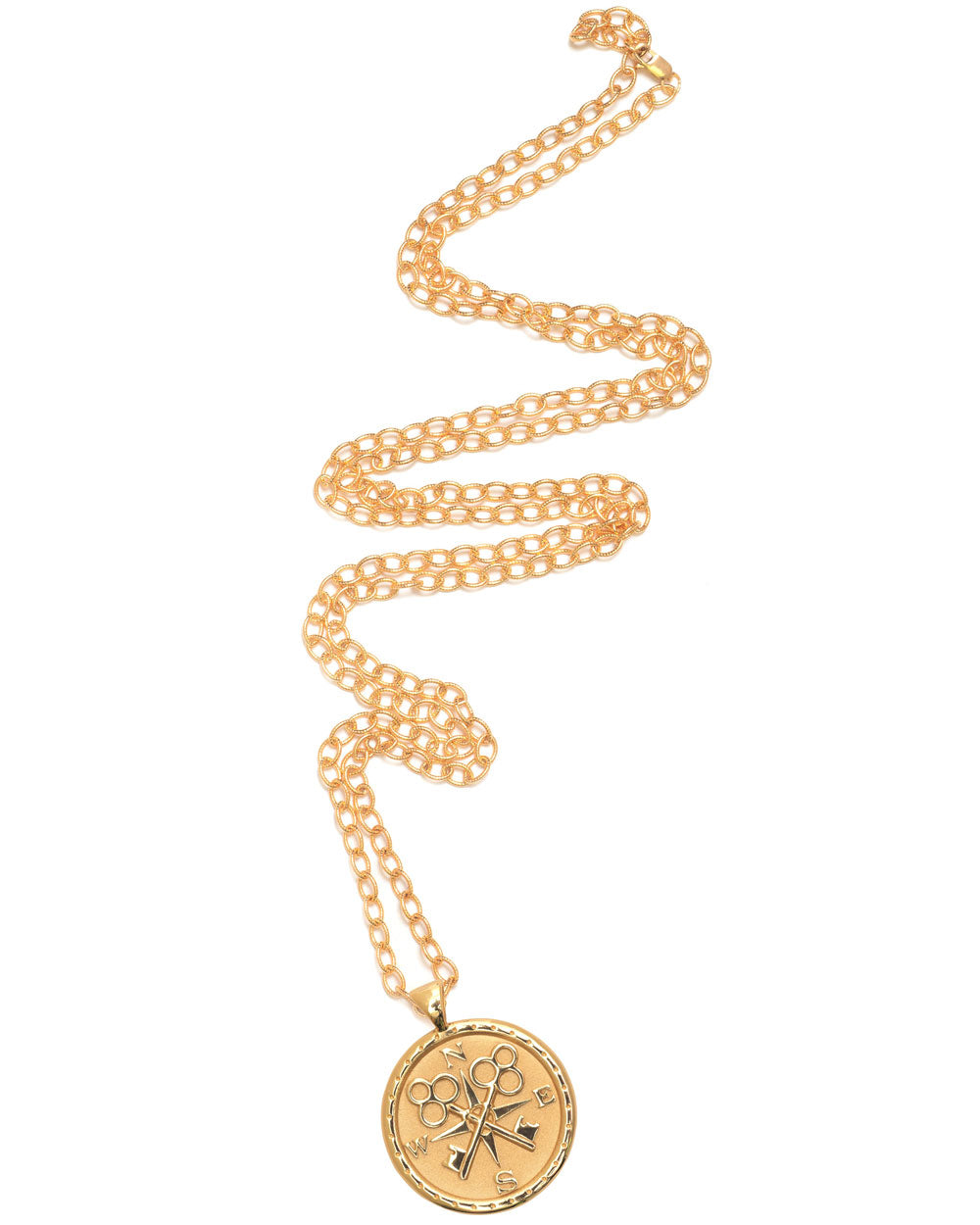 Original Forever Coin Pendant Chain Necklace