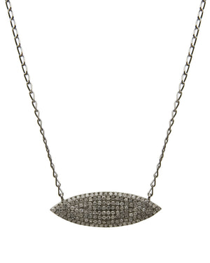 Diamond Marquis Pendant Necklace