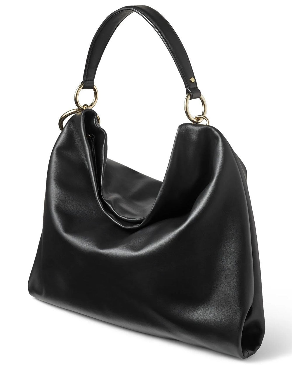 Large Black Callie Hobo Bag
