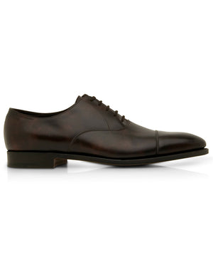City II Leather Oxford in Dark Brown