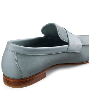 Hendra Suede Loafer in Sea Blue