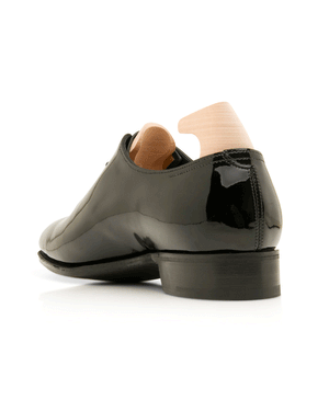 Marldon Patent Formal Shoe in Black