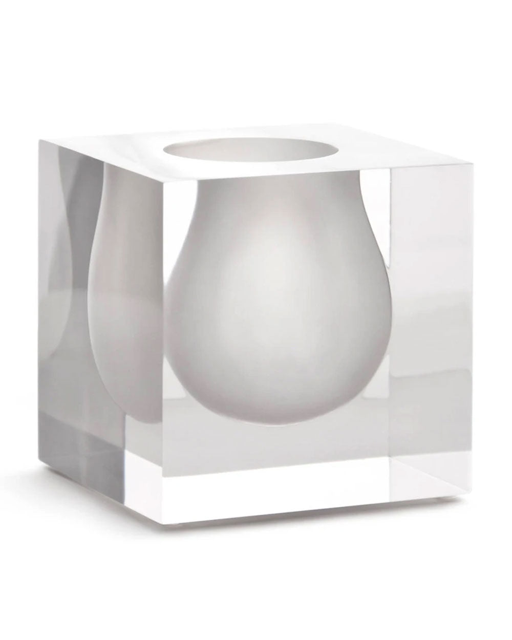White Bel Air Mini Scoop Vase