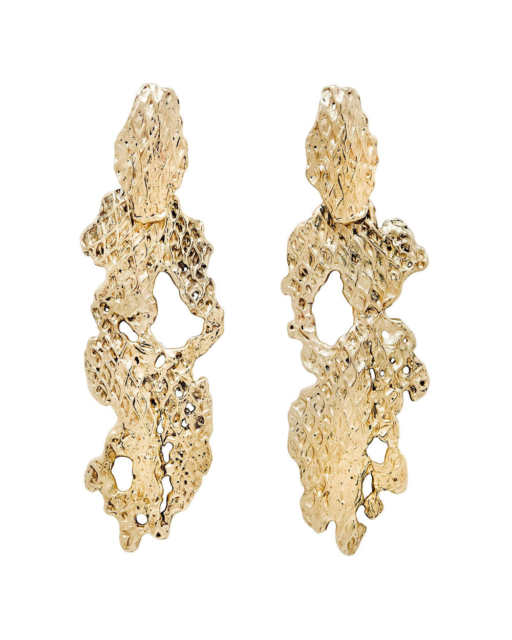 Bronze Reef Earrings