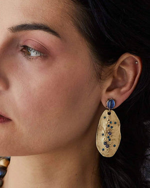 Cypress Bronze Kyanite Earrings