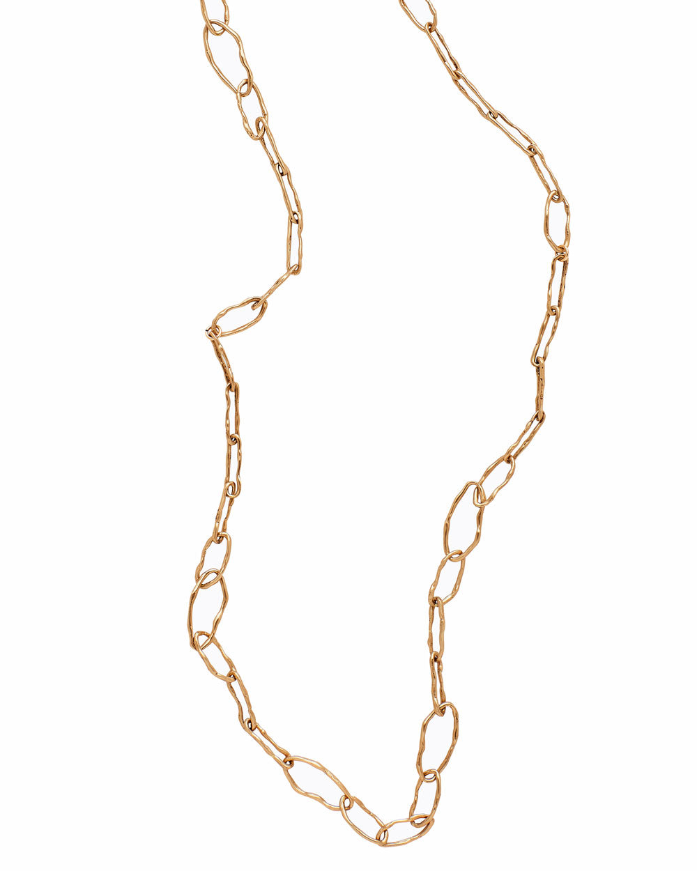 Melange Bronze Chain Necklace