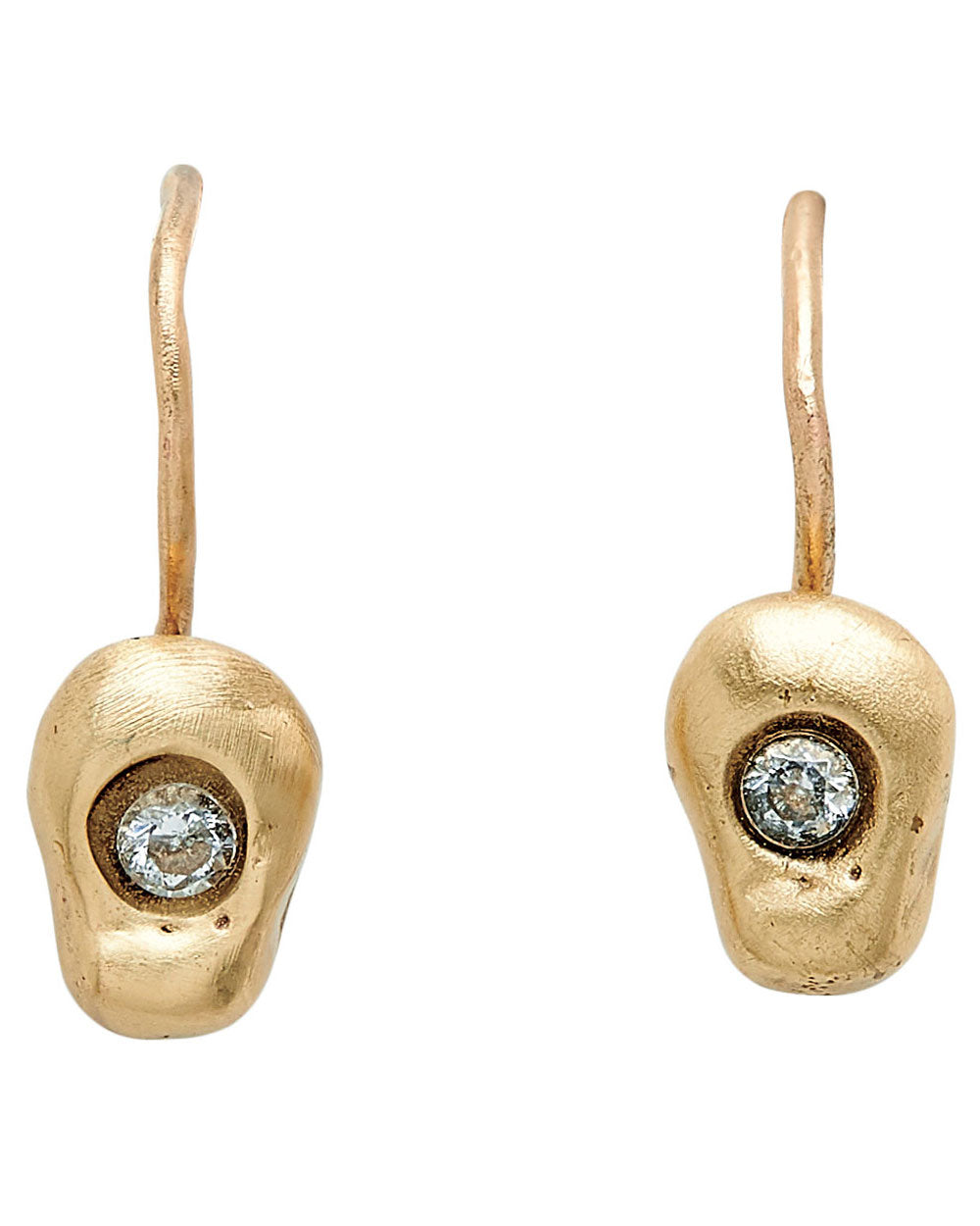 Molten Bronze Earrings