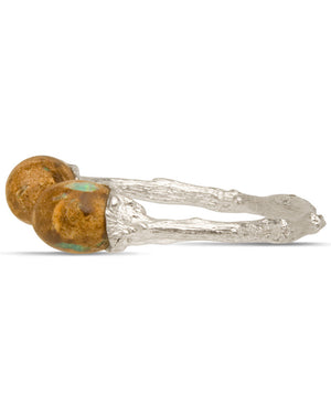 Opal Twig Cuff Bracelet