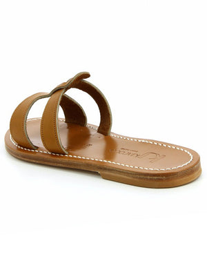 Thanos Sandal in Natural Leather