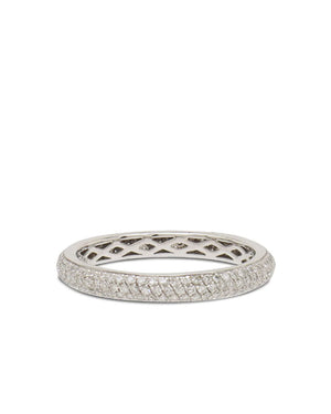 White Gold and Diamond Eternity Band