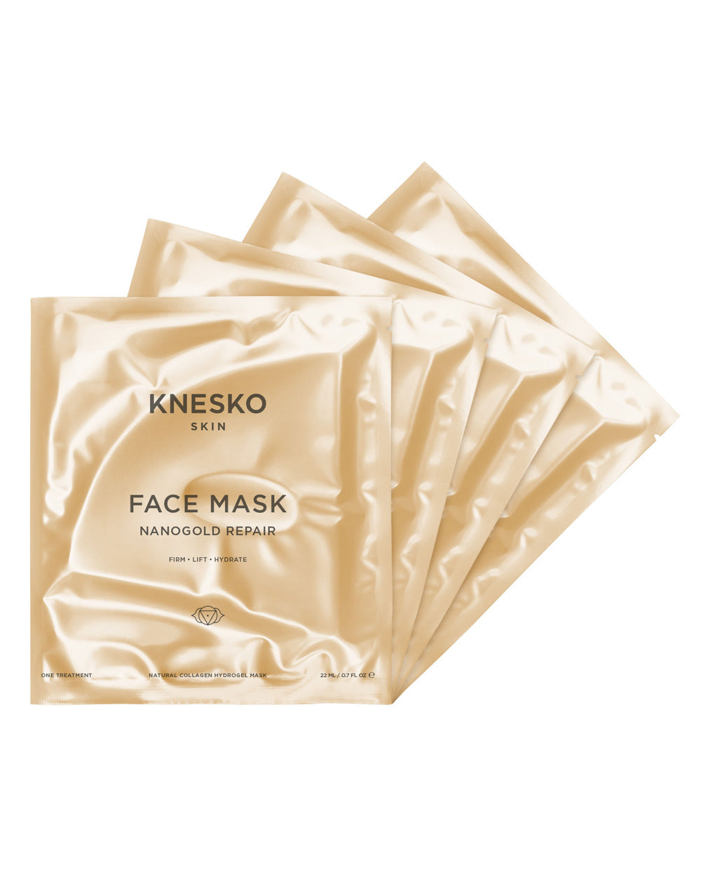 Nanogold Repair Face Mask Set of 4 Treatments