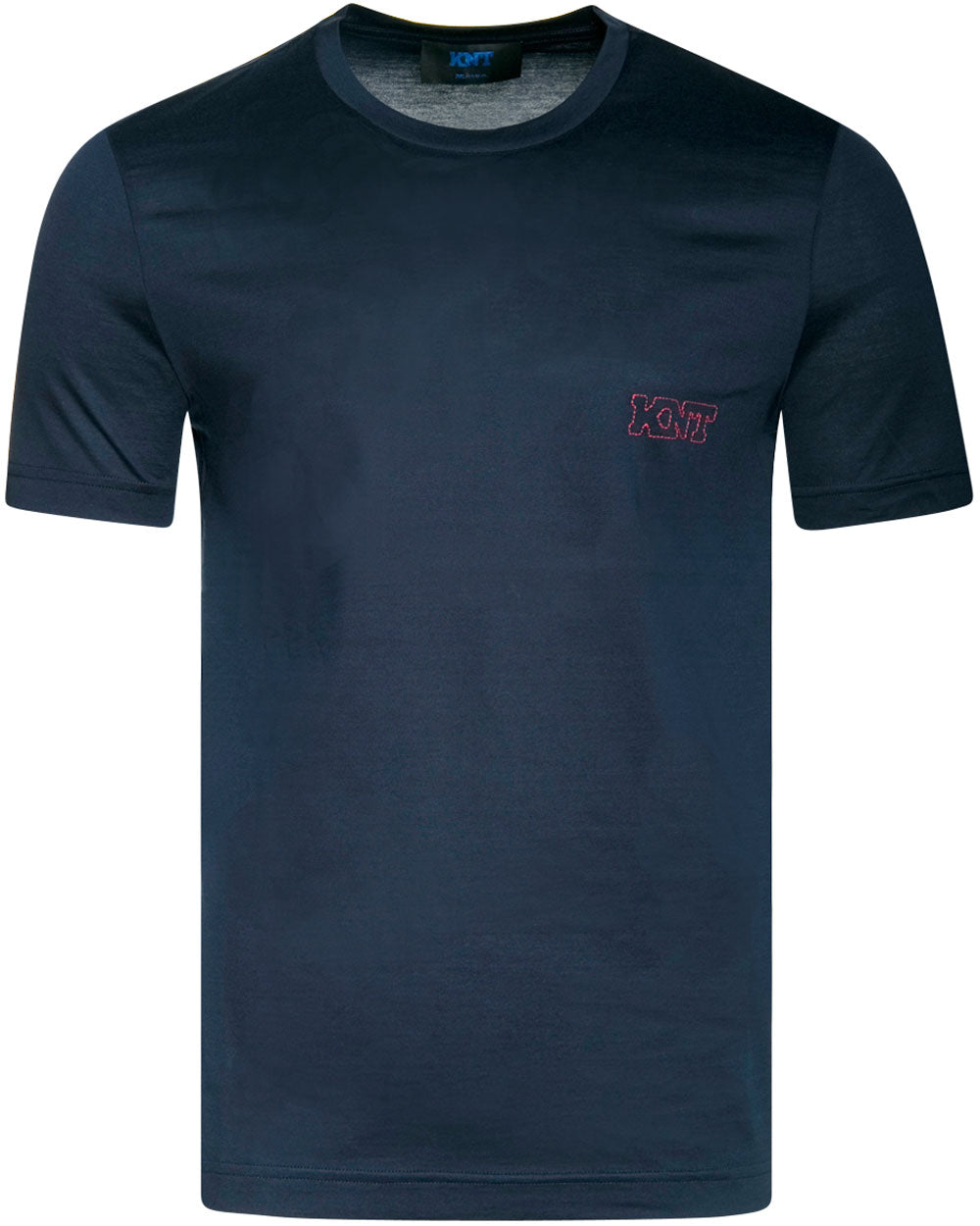 Embroidered Logo T-Shirt in Navy
