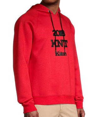 Red Logo Hoodie Sweatshirt