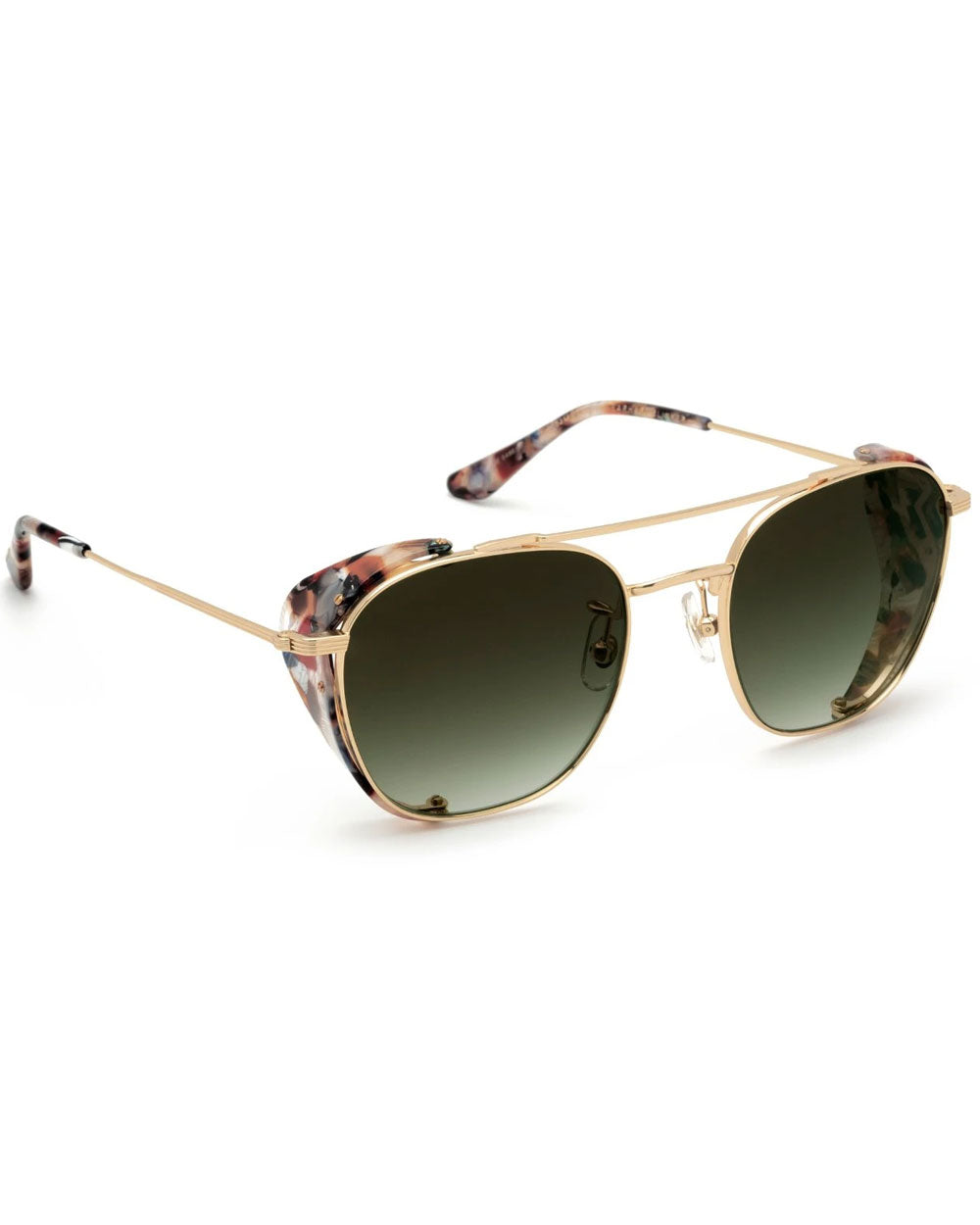 Earheart Blinker Sunglasses in Capri 24K