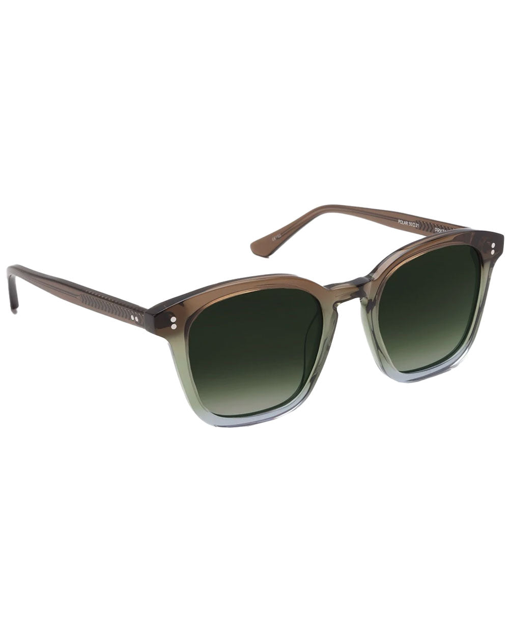 Prytania Sunglasses in Polarized Matcha and Pine