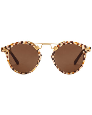 St. Louis Classics Sunglasses in Caffe Dolce 24K