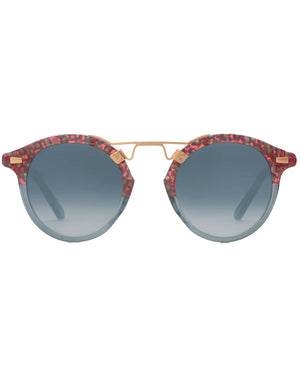 St. Louis Sunglasses in Sangria to Opal