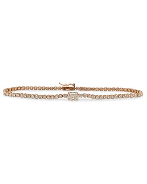 Rose Gold Seychelle Diamond Tennis Bracelet