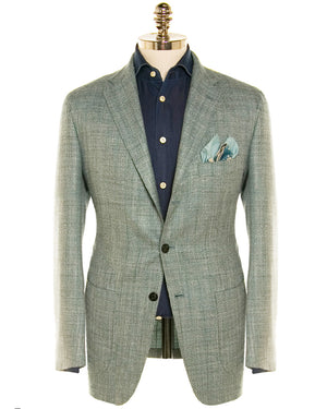 Green Donegal Solid Sportcoat