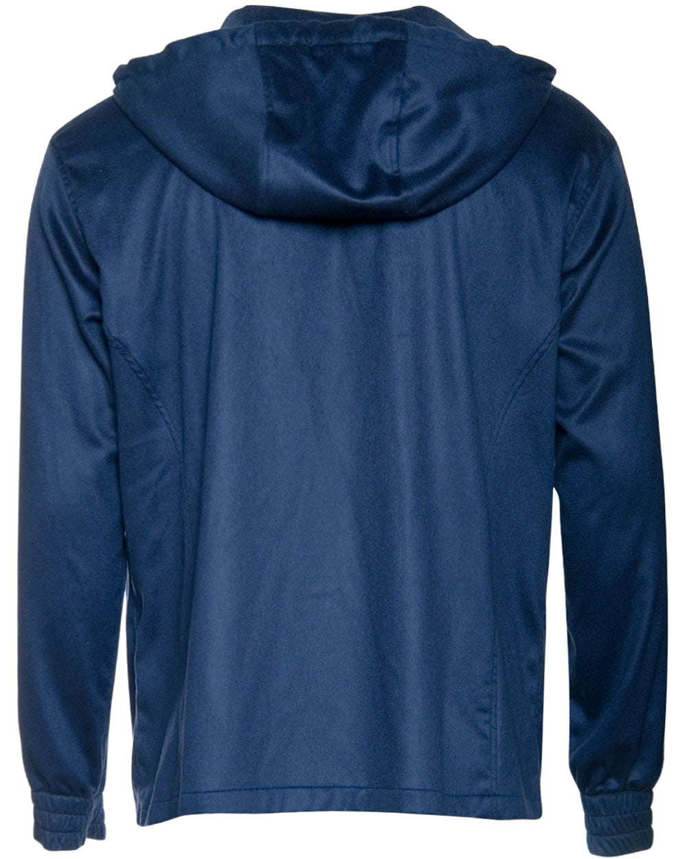 Cashmere Hooded Jacket in Navy