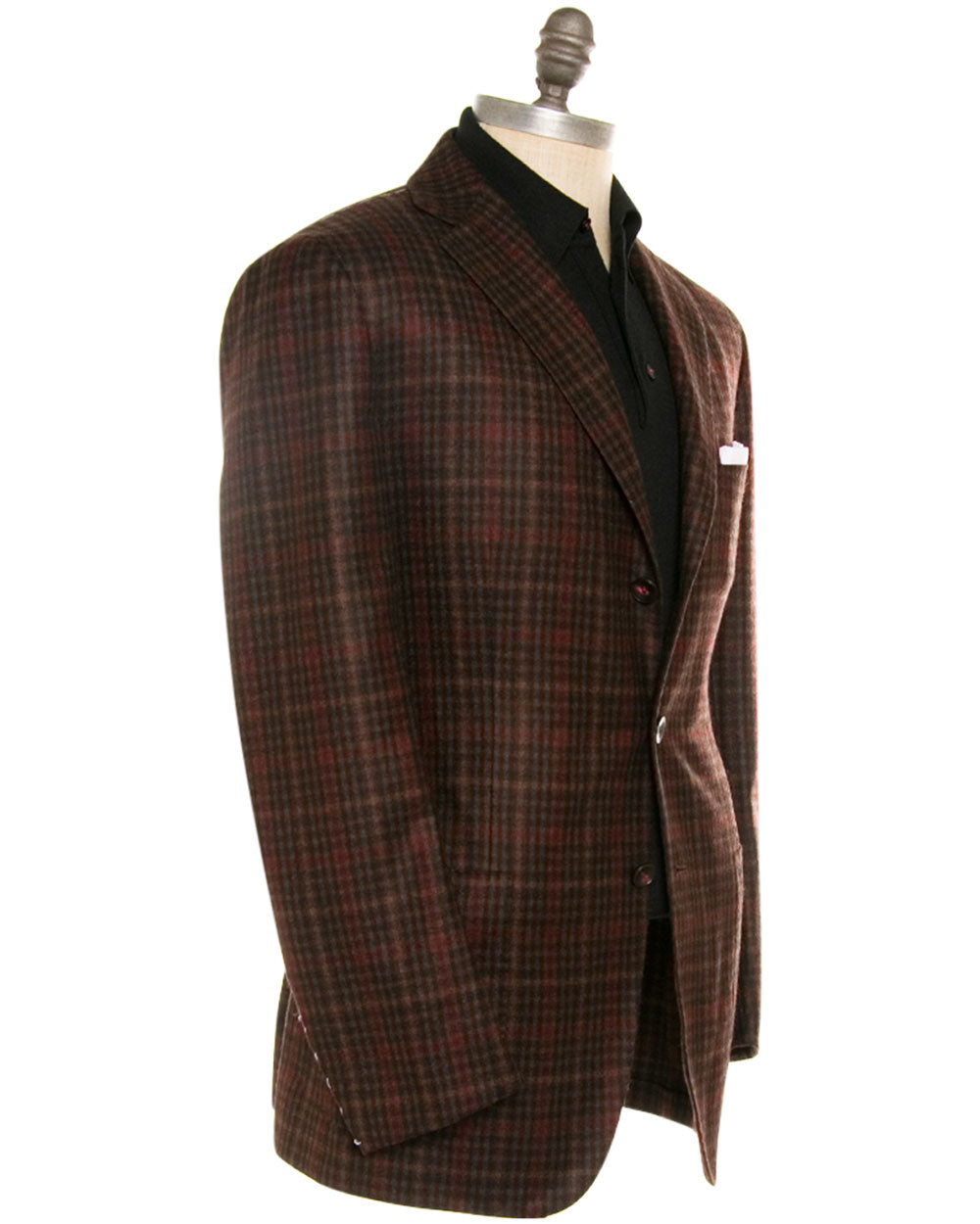 Rust and Chocolate Plaid Sportcoat