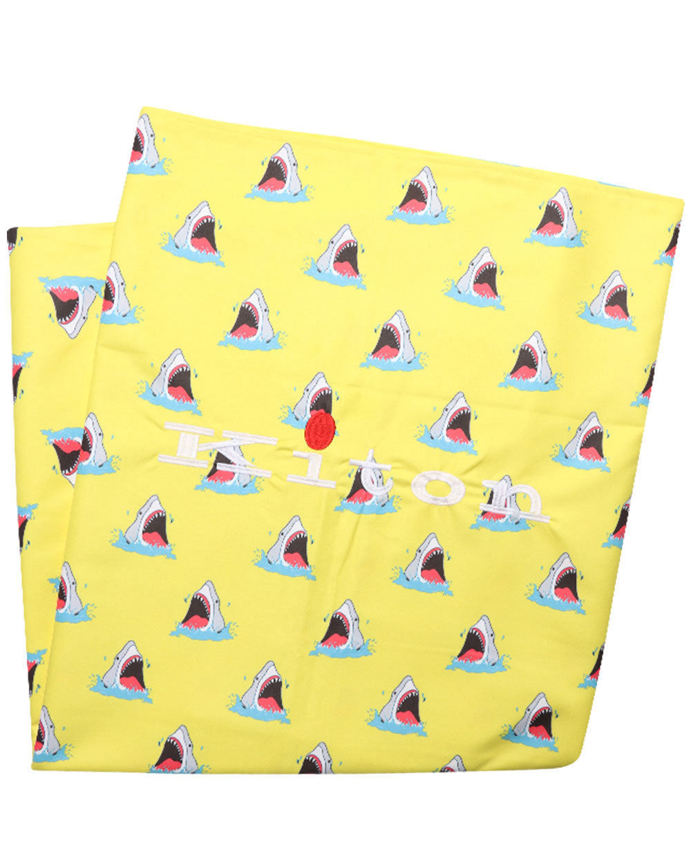 Kiton Yellow Shark Beach Towel