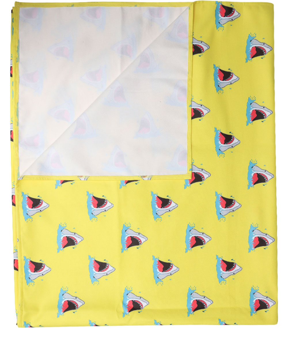 Kiton Yellow Shark Beach Towel