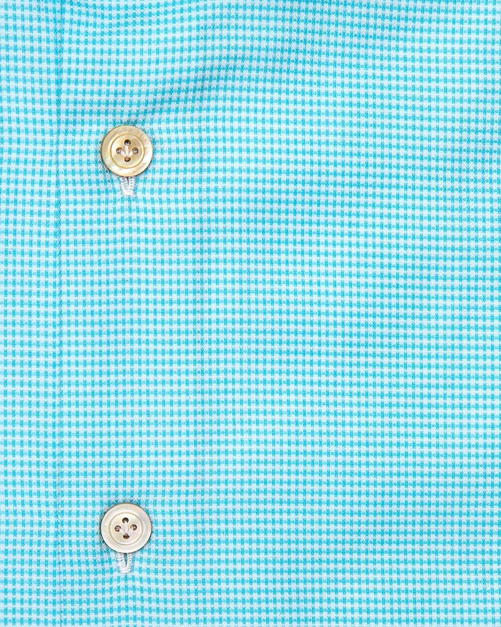 Sky Blue Micro Geometric Dress Shirt