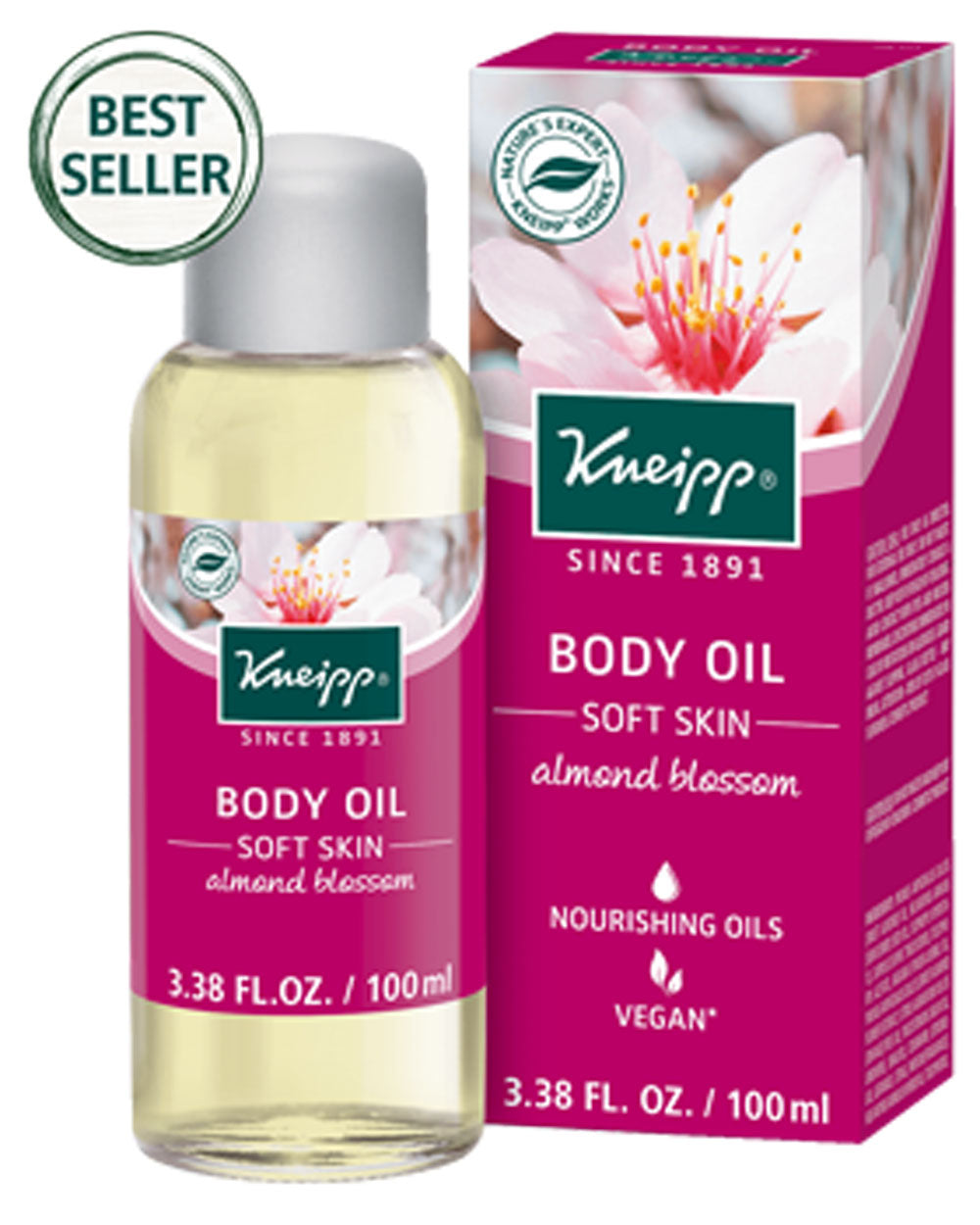 Body Oil Soft Skin Almond Blossom