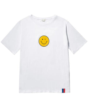 The Modern Smile Tee in White