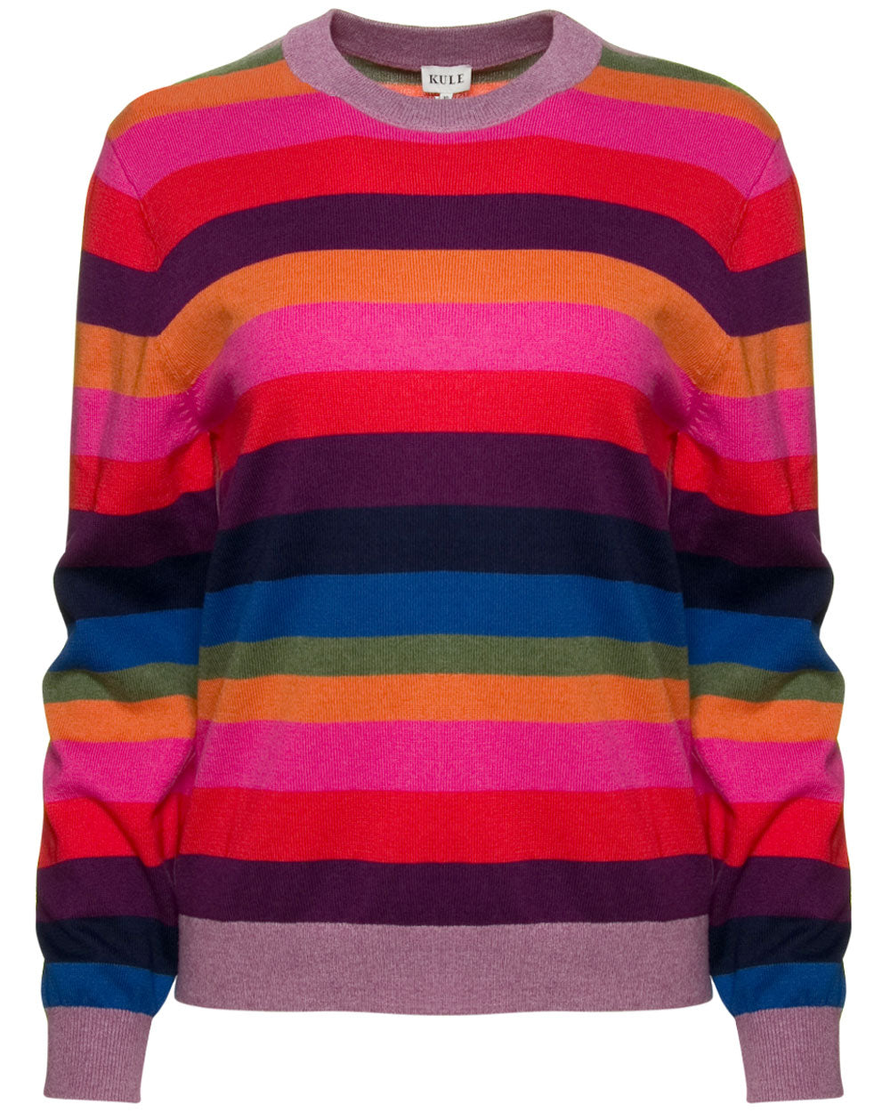 The Sheddy Sweater in Rainbow Stripe