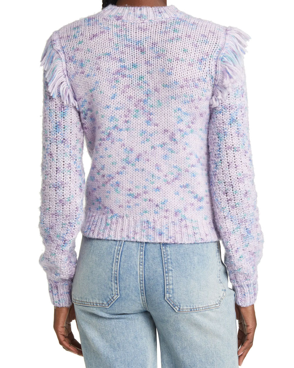 Frosted Berry Koru Pullover