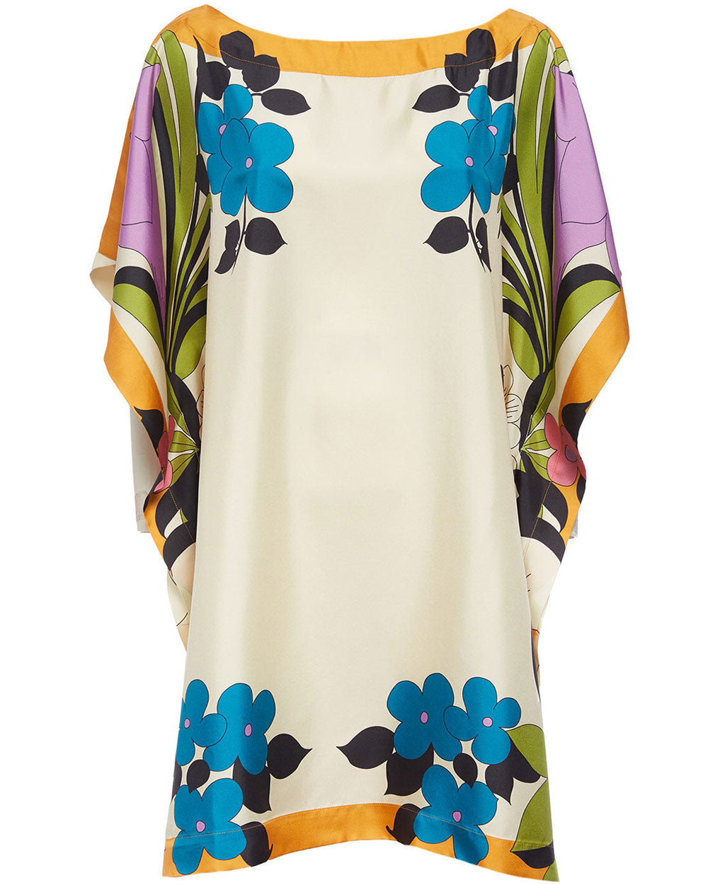 Cameo Blooms Scarf Dress