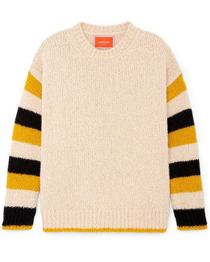 Cammello Nero Giallo Crewneck Sweater