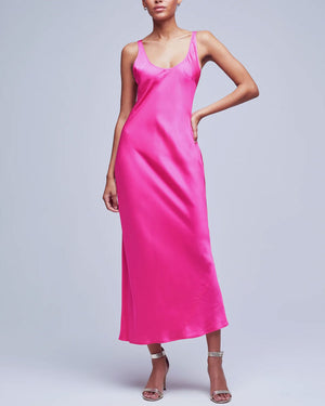 Pink Glo Akiya Tank Maxi Dress