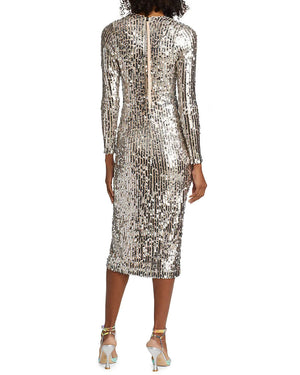 Silver Oyster Studio 54 Kate Sequin Dress