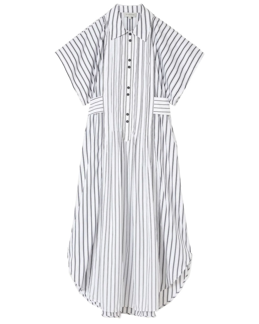 Lee Mathews Striped Pattern Morgan Shirtdress – Stanley Korshak