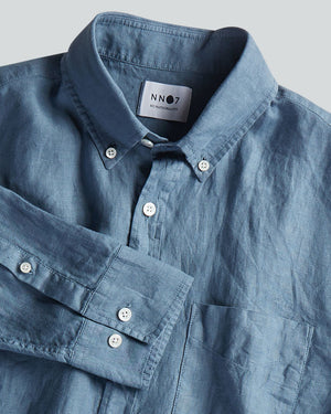 Levon Shirt in Swedish Blue