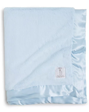 Luxe Blue Solid Blanket