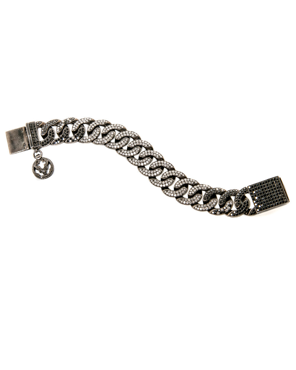 Diamond Pave Ombre ID Bracelet