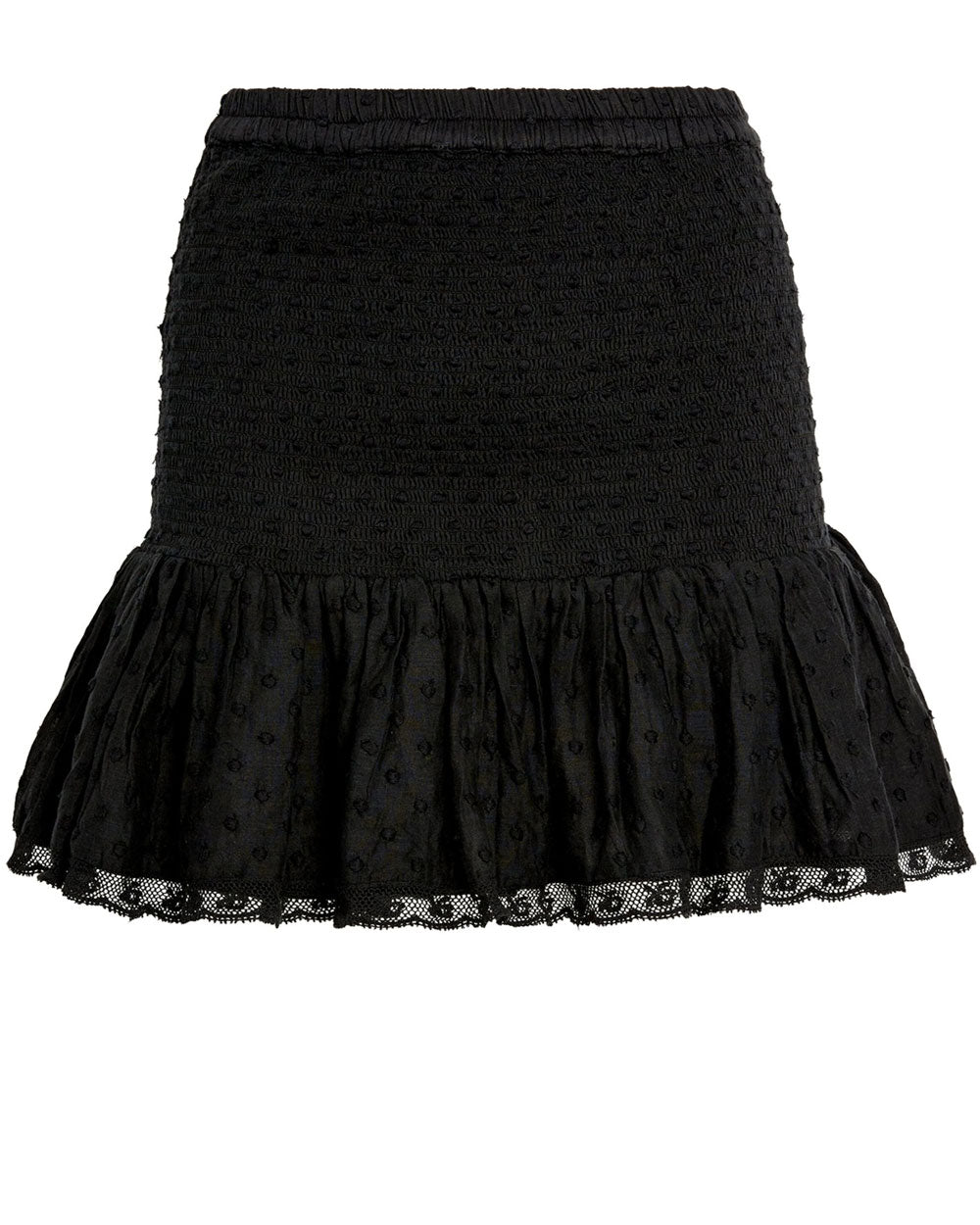 LoveShackFancy Black Milla Skirt – Stanley Korshak