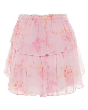 Summer Morning Ruffle Mini Skirt